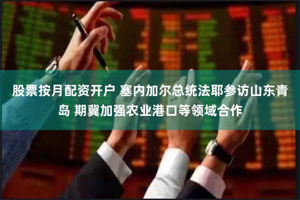 股票按月配资开户 塞内加尔总统法耶参访山东青岛 期冀加强农业港口等领域合作